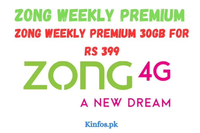Zong Weekly Premium 30GB for Rs 399 | All You Need to Know