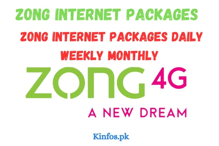 Zong Internet Packages For Daily, Weekly , & Monthly Use In 2023