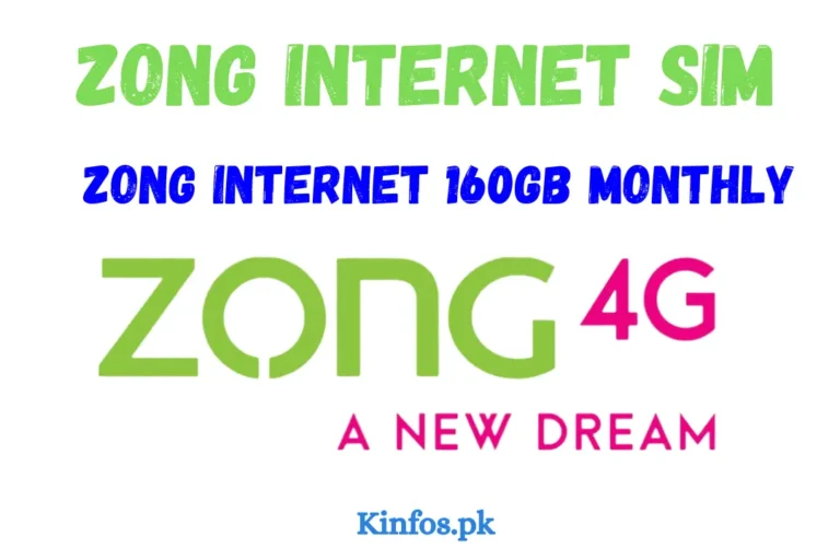 Zong Internet Sim 160GB Monthly | Super Network, Super Offer