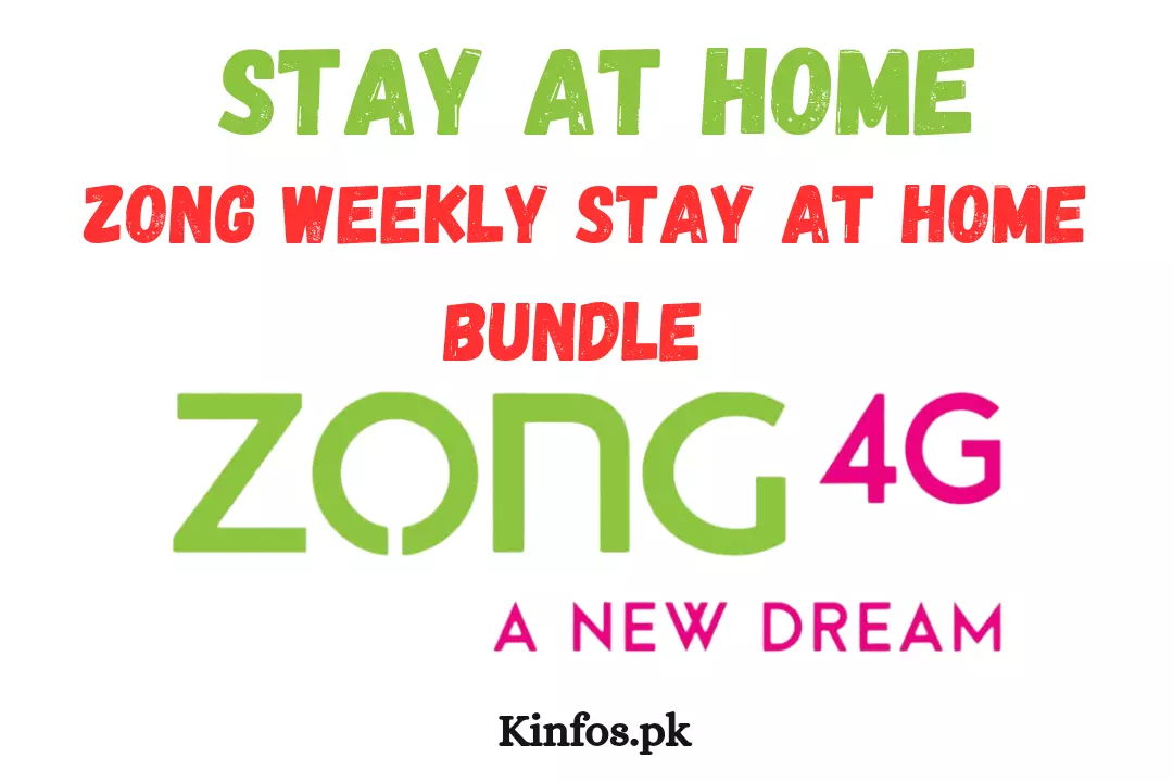 Zong Weekly Stay at Home Bundle for Rs: 135 | Zong 6 Am To 6 Pm