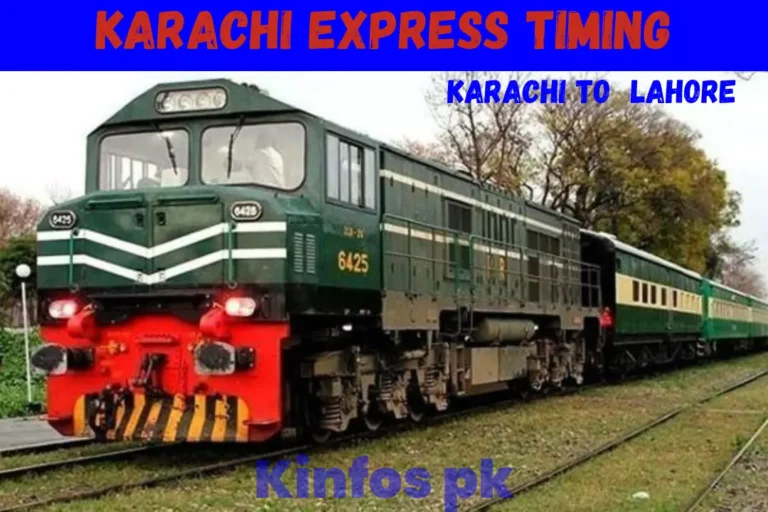 Karachi Express Train Timing / Schedule Up Down 2023 karachi To Lahore