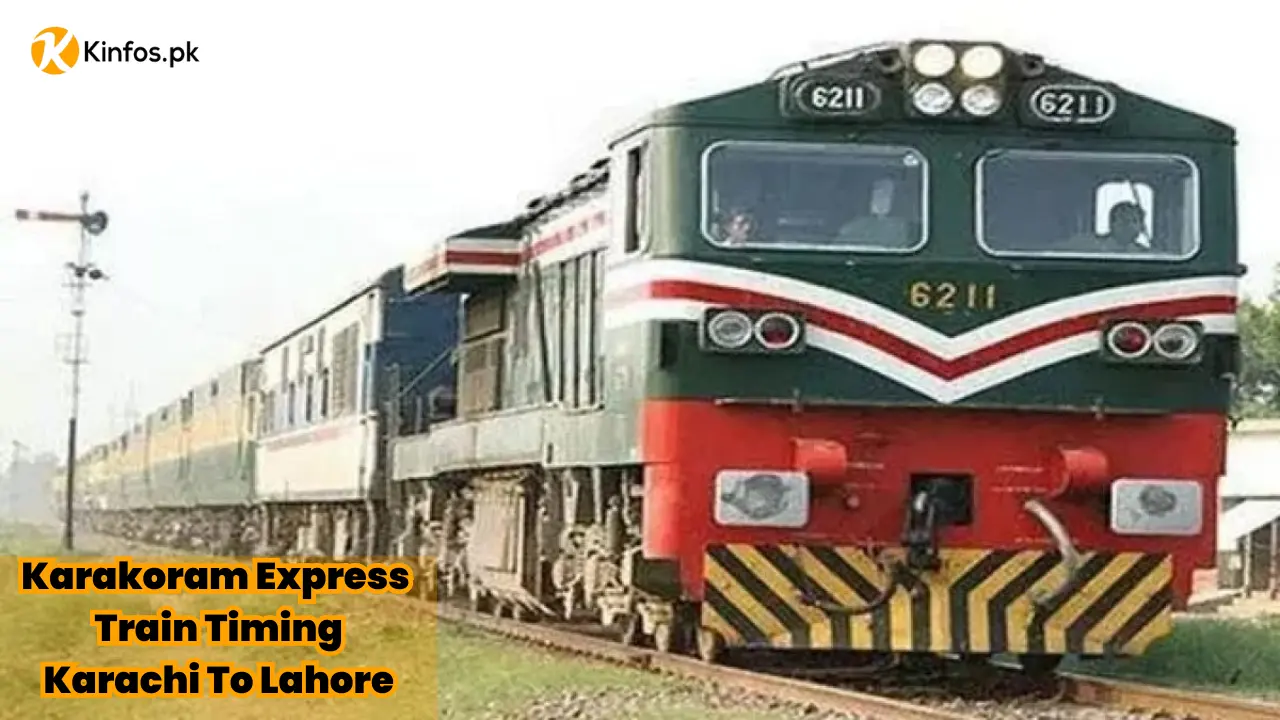 Karachi to Lahore Karakoram Express Train Timings and Schedule for 2023