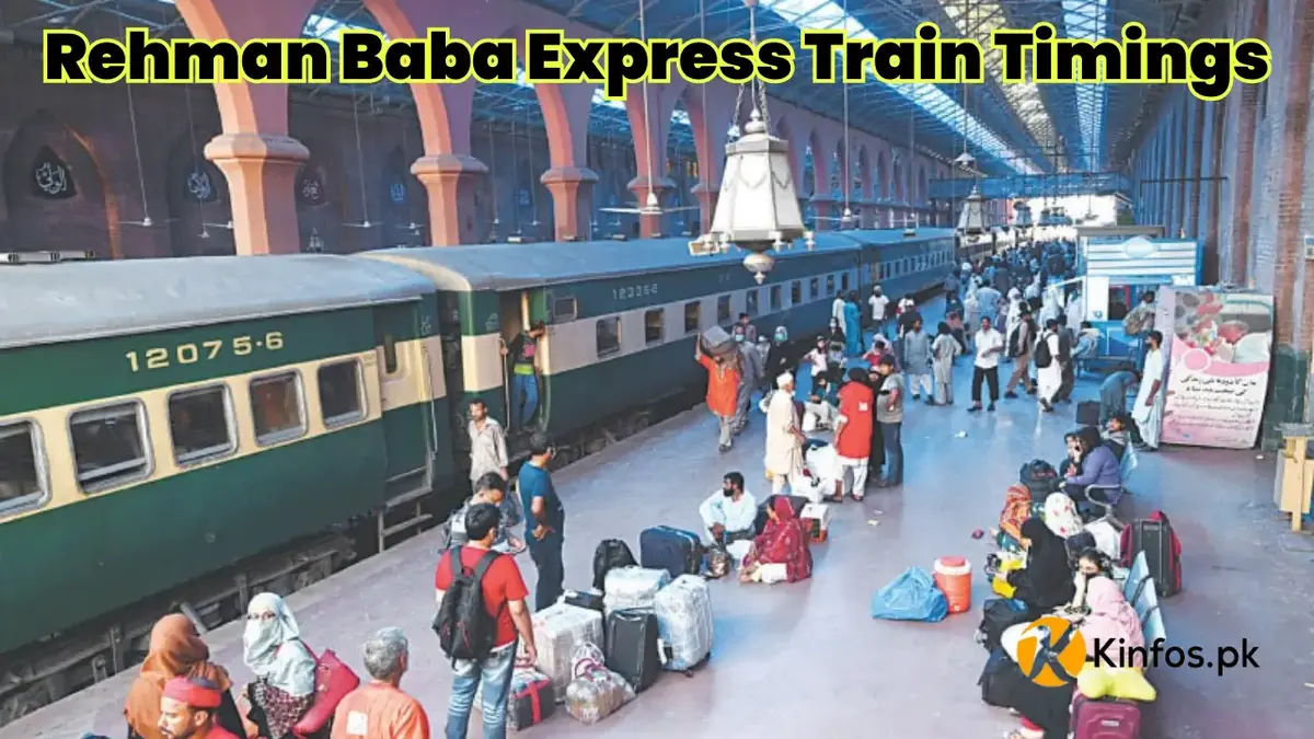 Karachi to Peshawar Rehman Baba Express Train Timings and Schedule for 2023