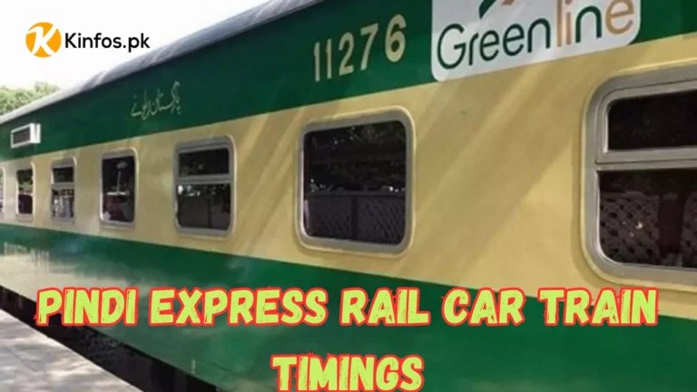 Lahore To Rawalpindi: Pindi Express Rail Car Train Timings And Schedule for 2023
