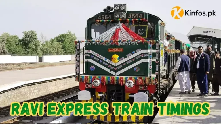 Lahore To Shorkot: Ravi Express Train Timings And Schedule for 2023