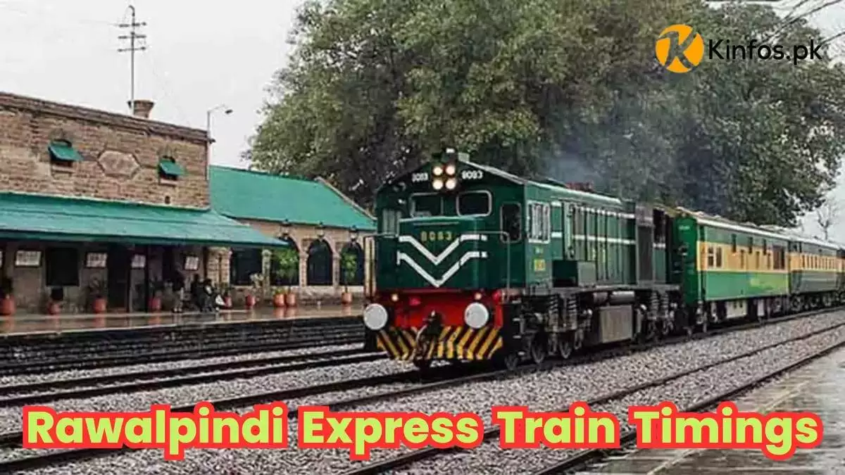 Lahore to Rawalpindi Rawalpindi Express Train Timings and Schedule for 2023