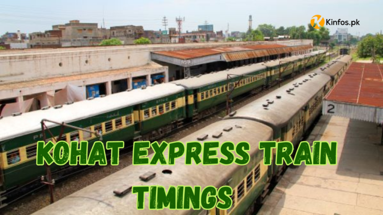 Rawalpindi To Kohat: Kohat Express Train Timings And Schedule for 2023